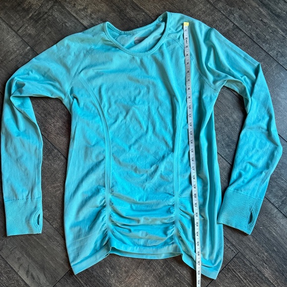 Athleta Skyline Fast Track Ruched Long Sleeve Top 242849 size XL - Picture 4 of 6